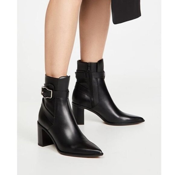 RAG &BONE Black leather Ankle Boots 🐦‍⬛ - Picture 7 of 13